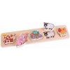 Bigjigs Baby Drevené vkladacie puzzle farma
