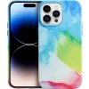 Plastové puzdro na Apple iPhone 14 Pro Max Leather Mag PU Splash viacfarebné