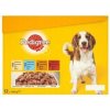 Pedigree Adult kura & jahňa & hydina & hovädzie v želé 12 x 100 g