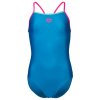 Arena Feel Solid Light Drop Back Girls Blue China/Freak Rose