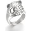 Royal Fashion pánsky prsteň Panda KR106357-KJX Velikost prstenu: 11 (EU: 64-67)