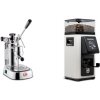 La Pavoni Professional Lusso + Rancilio STILE, white