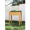 Záhon Strend Pro Garden, 84x40x98 cm, drevo, vyvýšený, s nohami