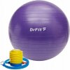 Lopta na cvičenie DrFit DF GB-001-2 55 cm fialová
