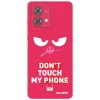 Picasee silikónový prehľadný obal pre Motorola Moto G84 5G - Angry Eyes - Transparent
