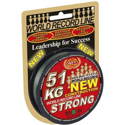 WFT KG STRONG green 300m 0,12mm 15kg