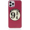 AppleMix Kryt Harry Potter pre Apple iPhone 12 Pro Max - gumový - platforma 9 a 3/4 - červený