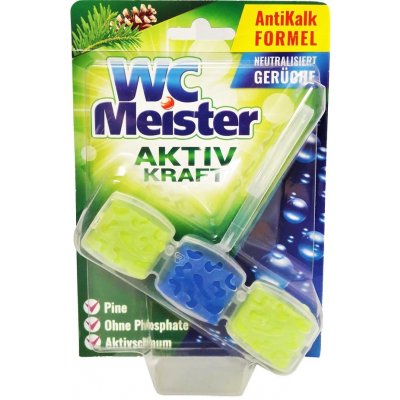 WC MEISTER Tuhý wc blok Borovica 45 g