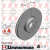 ZIMMERMANN Brzdový kotúč 150.2915.20