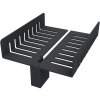 Nimco Sklenená polica do sprchového kúta NIMCO SHOWER SHELF 2091-DL-25-90