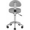 Kozmetická taburetka Activeshop AM-304 sivá