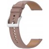 PROTEMIO 94539 LEATHER Kožený remienok pre Garmin Forerunner 165 ružový