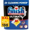 Finish Ultimate kapsule do umývačky riadu Lemon 130 ks