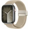 PROTEMIO 90403 DUX BRAIDED Nylonový remienok pre Apple Watch 10 46mm béžový