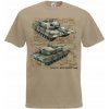 Army Collection - Leopard Main Battle Tank (tričko) XL