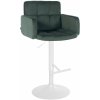 Design-Shop Los Angeles zamat tmavo zelená / biela