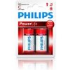 Philips batéria C PowerLife, alkalická - 2ks LR14P2B/10
