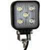 Pracovné svetlo 5 Ľad 15w Mini Square 12v 281lm 24v 975lm