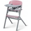 Kinderkraft KINDERKRAFT SELECT - Detská jedálenská stolička 3v1 LIVY Premium Aster pink AG0809 + záruka 3 roky zadarmo
