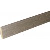 Skandor SU60L Soklová lišta dub matne sivý