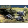 Italeri GERMAN GUNS SET: PAK35 PAK40 FLAK38 IT 7026 1:72