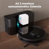 AENO Robotický vysavač RC5S, 2v1 mokré a suché cistenie,180 min,rotovacie mopy,LIDAR, AENO App,HEPA,základna, čierny ARC0005S