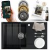 Jednokomorový drez Sink Quality SINK1KDOL granit čierny