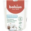 Sviečka Bolsius True Scents, čerstvá balvna, 80x73 mm, v skle