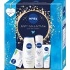 Nivea Soft Collection Nivea Creme Soft krémový sprchový gél maxi 250 ml + Nivea Creme Soft tuhé mydlo 100 g + Nivea Soft hydratačný krém 75 ml + Nivea Original Care antiperspirant v spreji 150 ml