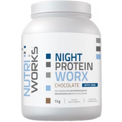 NutriWorks Night Protein Worx 1kg - čokoláda