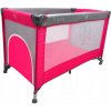 R-Sport Postieľka cestová K1 125x66x50 cm skladaná ružová