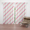 Sablio Záves Štvorfarebné pruhy: 2 ks 140x250 cm