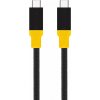Tactical Taktický kábel Blackbird USB4 1 m čierny/žltý
