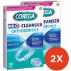 COREGA Pro cleanser orthodontics čistiace tablety 30 ks - balenie 2 ks