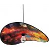 Design luster do obývačky Fuego 50cm