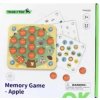 Tooky Toy: Jablková pamäťová hra s vymeniteľnými kartami