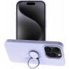OEM Puzdro pre iPhone 15 PRO Silicone Ring purple