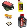 Sada pre sezónu Honda CBR125 04 - 17 filtrov - sviečka olejová kvapalina Motul