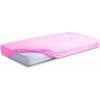 Prestieradlo do postieľky BABYMATEX Prestieradlo froté 60x120 cm ružové (5902675020145)