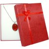 J+J Style krabička na soupravu šperků 160mm P_1357 červená
