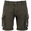 Alpha Industries Crew Short Patch Greyblack pánske šortky Farba: šedá, Veľkosť: 31