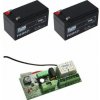 Roger Technology KIT nabíjačky pre BRUSHLESS 24V pohony pos. brán, 2 x BT12V12