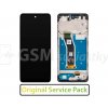 LCD displej + Dotykové sklo Motorola Moto G04 + Rám