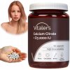 Vitaler's Citrát Vápnika s Vitamínom D3 pre Kosti a Imunita 60 kapsúl