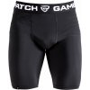 Kompresné unisex šortky GAMEPATCH, COMPRESSION SHORTS čierna,biela XXL