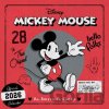 Oficiální nástěnný kalendář 2026 Disney: Mickey Mouse Classic s plakátem (SQ 30,5 x 30,5|61 cm)