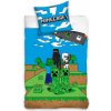 Bavlnené obliečky HOMA MINECRAFT Creeper 140x200 cm Bavlnené obliečky HOMA MINECRAFT Creeper 140x200 cm - 140x200 cm - 1x vankúš 1x prikrývka - zips