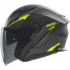 Prilba NOX N130 Myst (čierna matná/žltá fluo) L