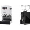 Gaggia New Classic EVO BC, white + Eureka Mignon Specialita, BL black