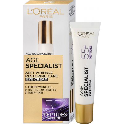 L'Oréal Age Specialist 55+ Peptides & Caffeine Eye Cream 15 ml